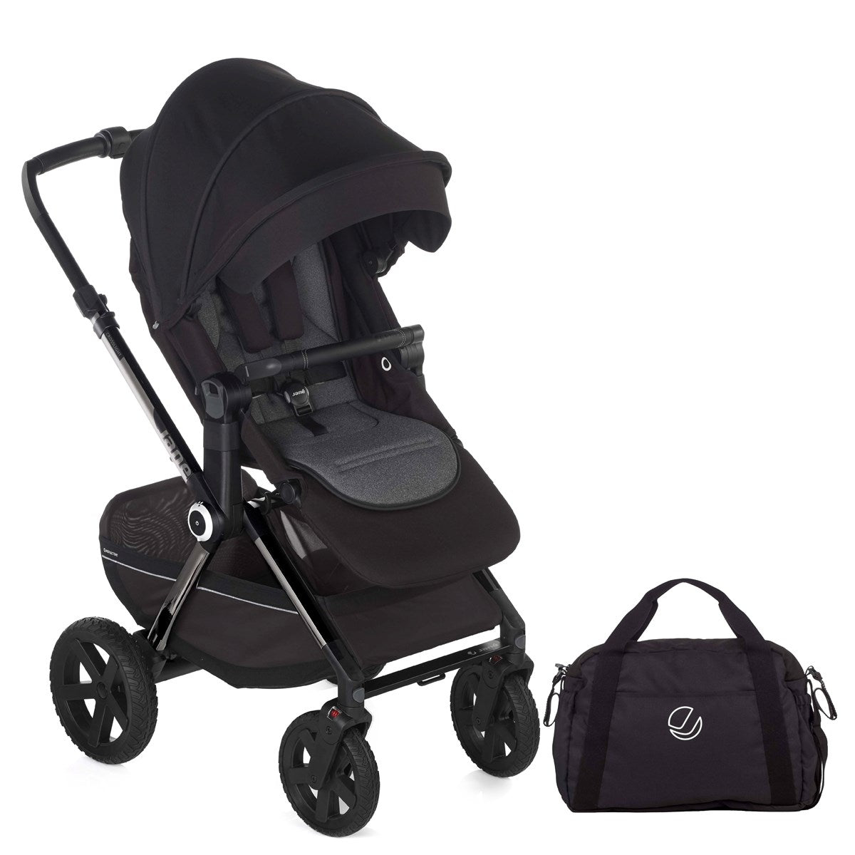 Jane Crosslight-3 Pushchair, Special Edition Silver Shadow