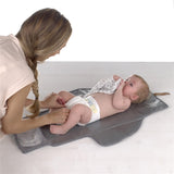 Jane Portable baby changing mat with pocket, Dim Grey