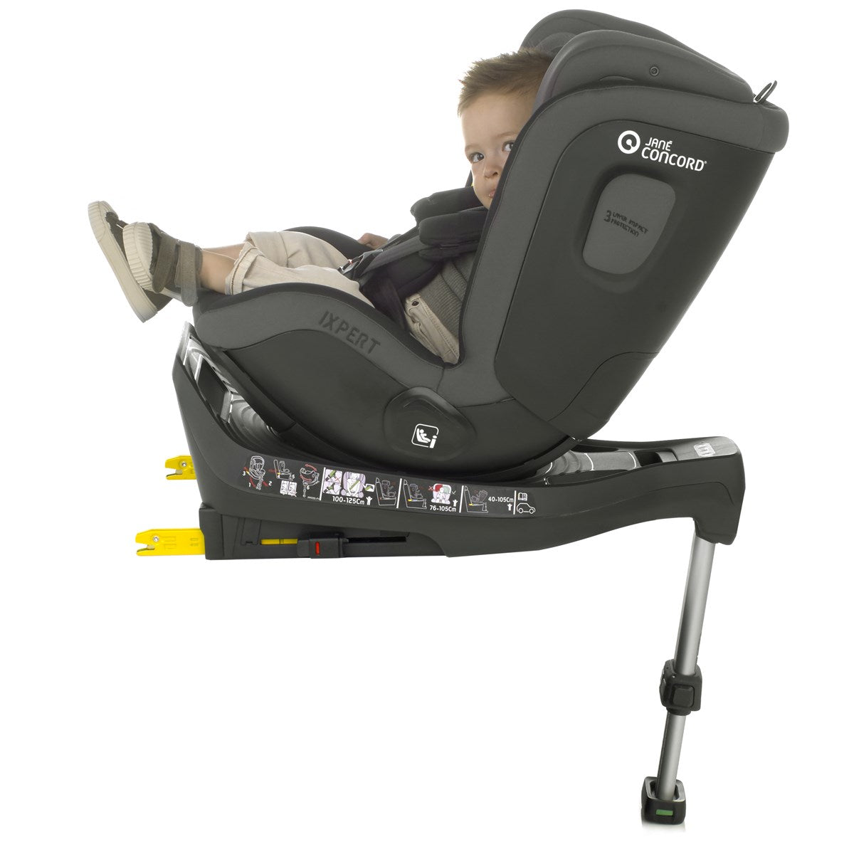 Jane iXpert Rotating i-Size Car Seat 40-105cm, 0-4 Years