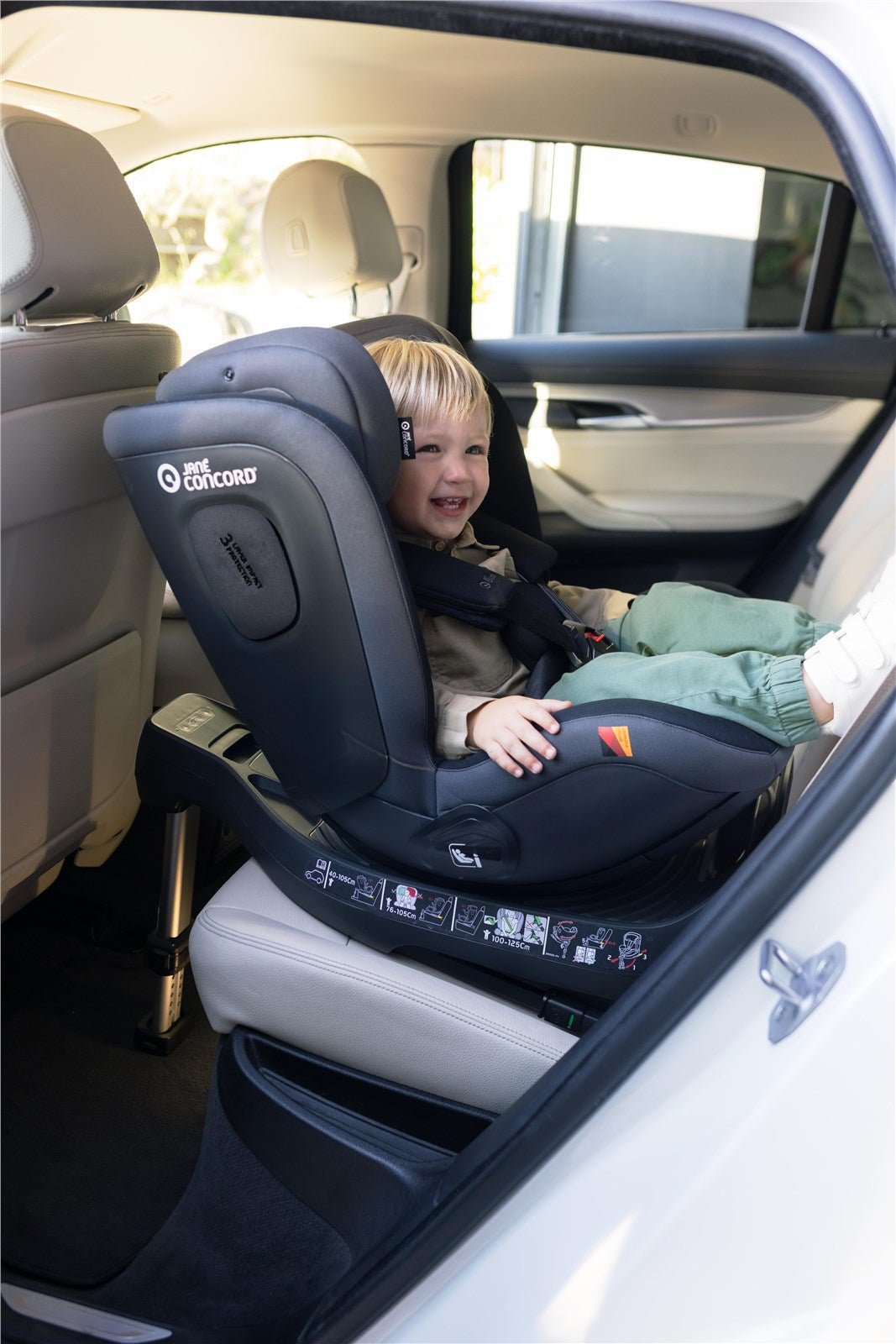 Jane iXpert Rotating i-Size Car Seat 40-105cm, 0-4 Years