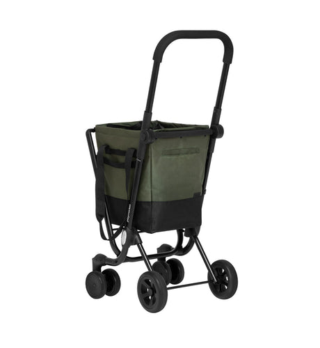 Playmarket Easy Go Folding Shopping Trolley Cart with Removable Bag – 40L