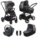 Be Cool Stratos 3in1: Pushchair + Carrycot + iSize Car Seat