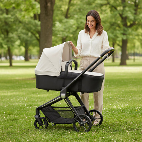 Be Cool Stratos 3in1: Pushchair + Carrycot + iSize Car Seat