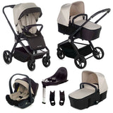 Be Cool Stratos 3in1: Pushchair + Carrycot + iSize Car Seat Travel System