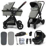 Babylo Panorama XTi Travel System including iSize Car Seat + Isofix Base