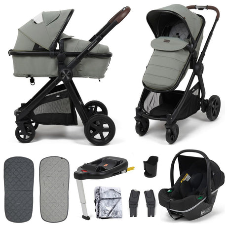 Babylo Panorama XTi Travel System including iSize Car Seat + Isofix Base