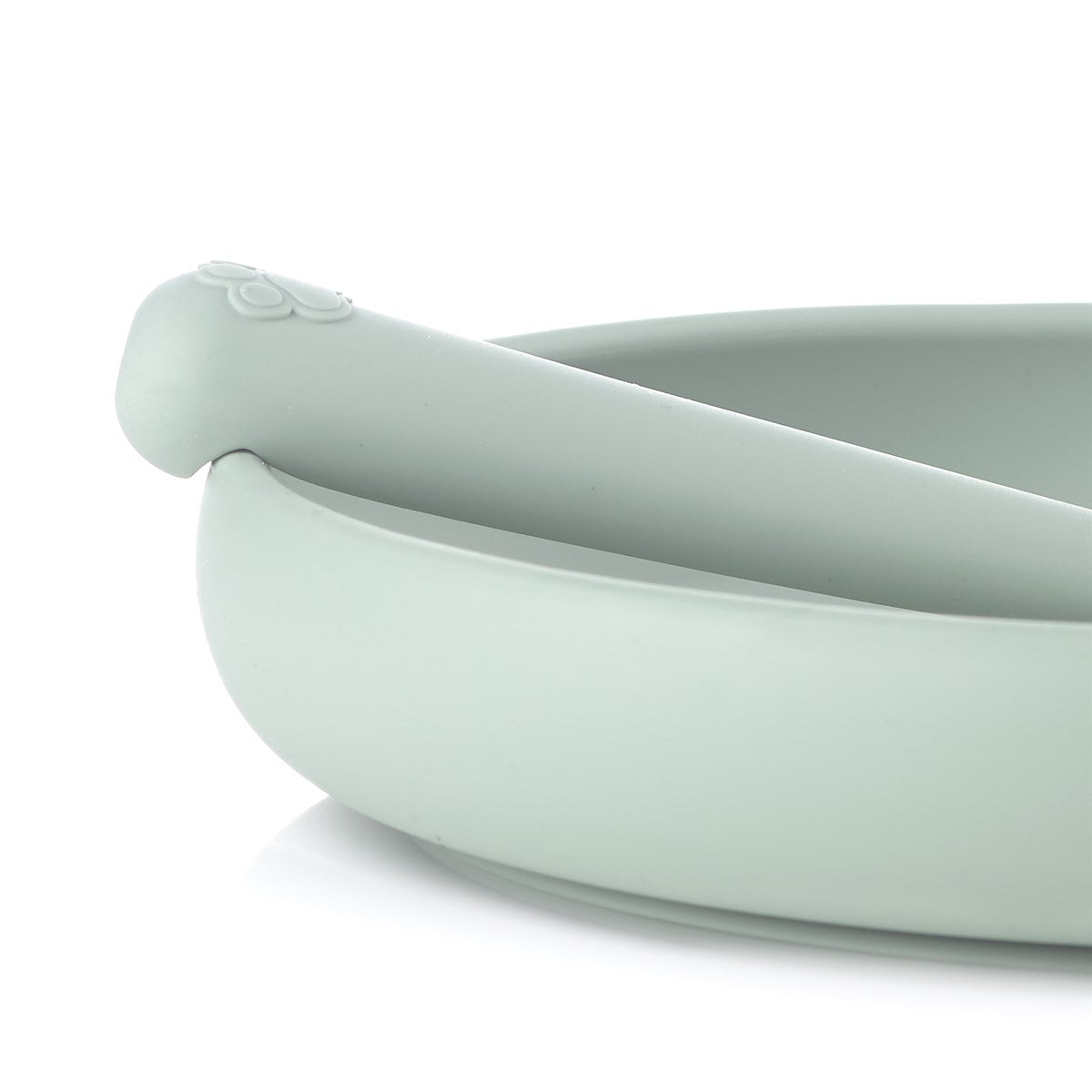 Complete 4-Piece Silicone Dinner Set for Babies - Plate, Bowl, Spoon, and Cup