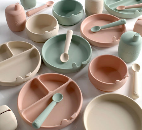 BLW Silicone Plate with Compartments for Baby-Led Weaning