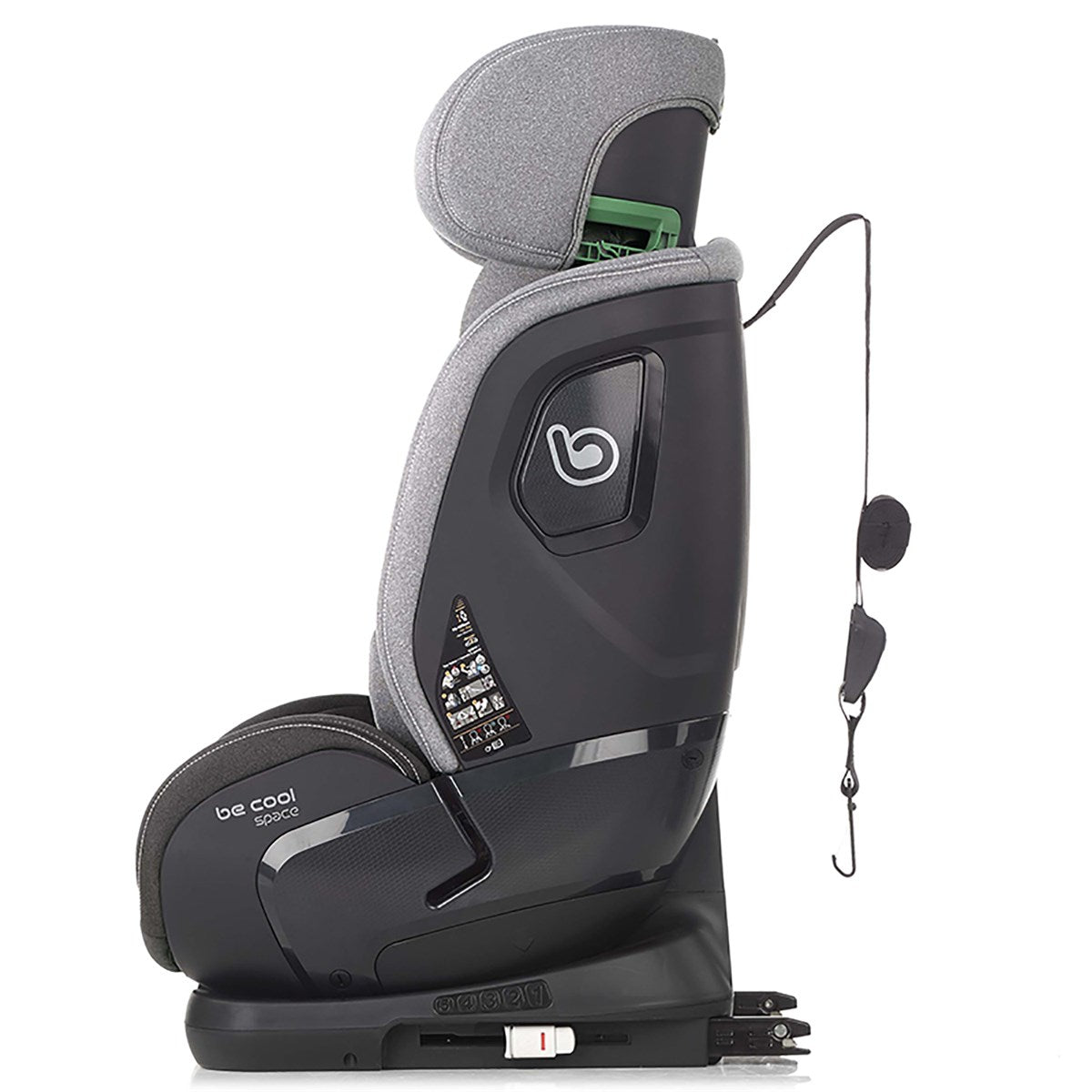 Be Cool Space i-Size Forward-Facing Car Seat 76-150cm 15 Months–12 Years