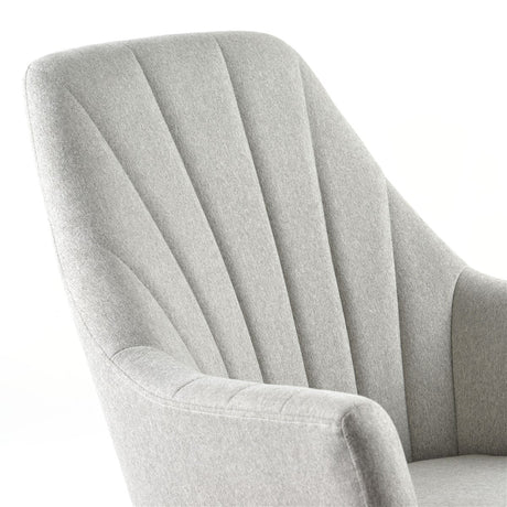 Johnston's Willow Nursing Rocking Chair & Footstool Set – Ergonomic Comfort for Feeding & Relaxing, Grey