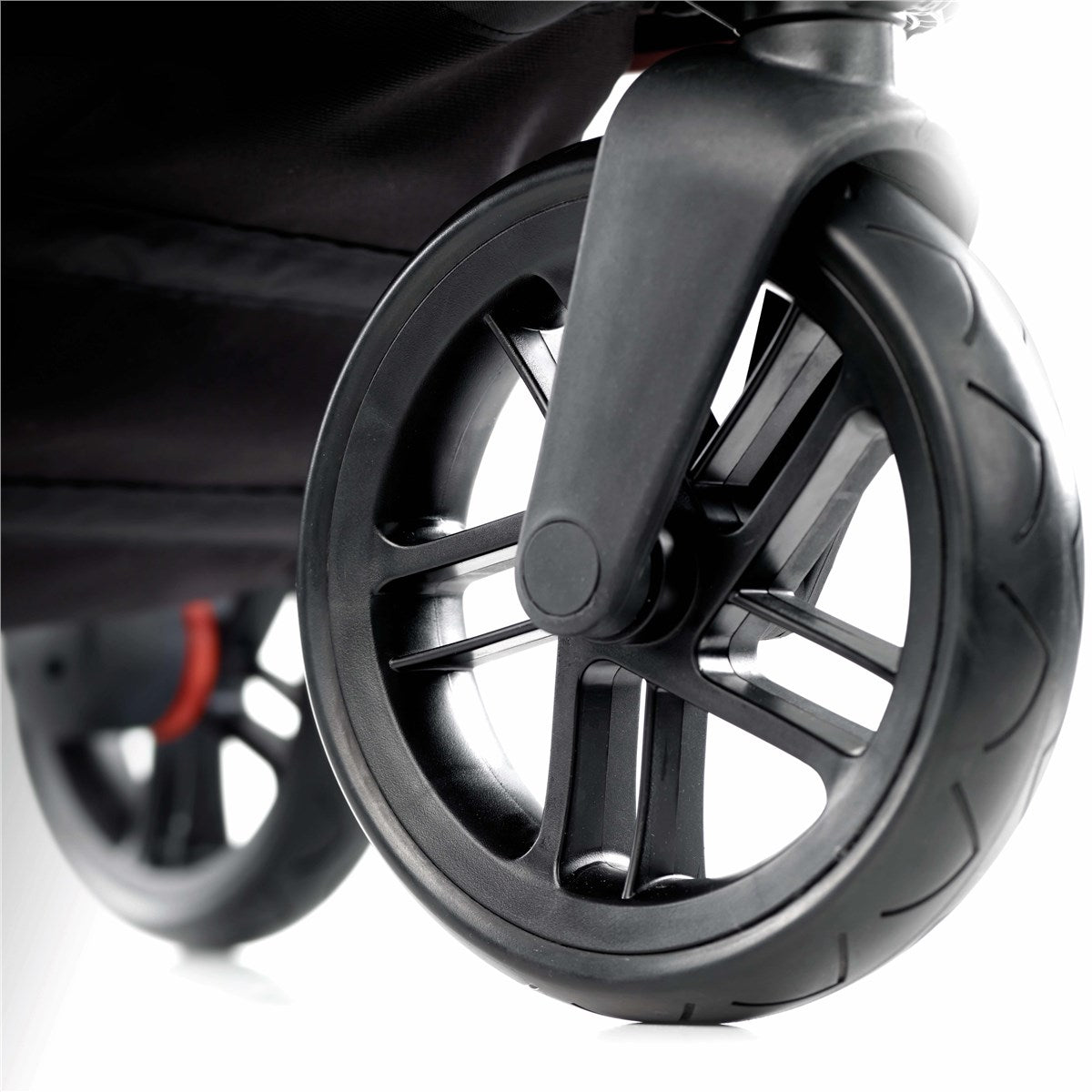 Jané Trider Travel System Bundle with Transporter Plus & Koos R1 i-Size Car Seat, Black