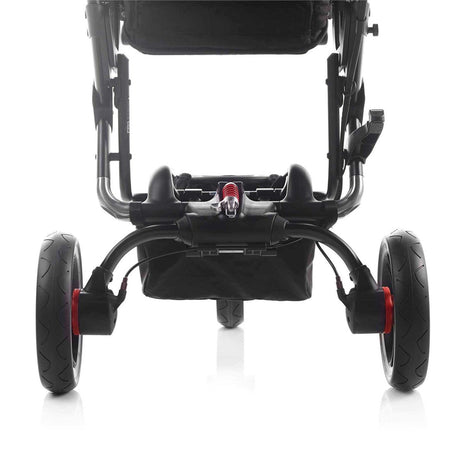 Jané Trider Travel System Bundle with Transporter Plus & Koos R1 i-Size Car Seat, Black