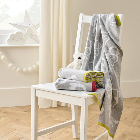 Clair De Lune Piper the Puffin Reversible Blanket