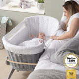Clair De Lune Stars and Stripes Bedside Crib