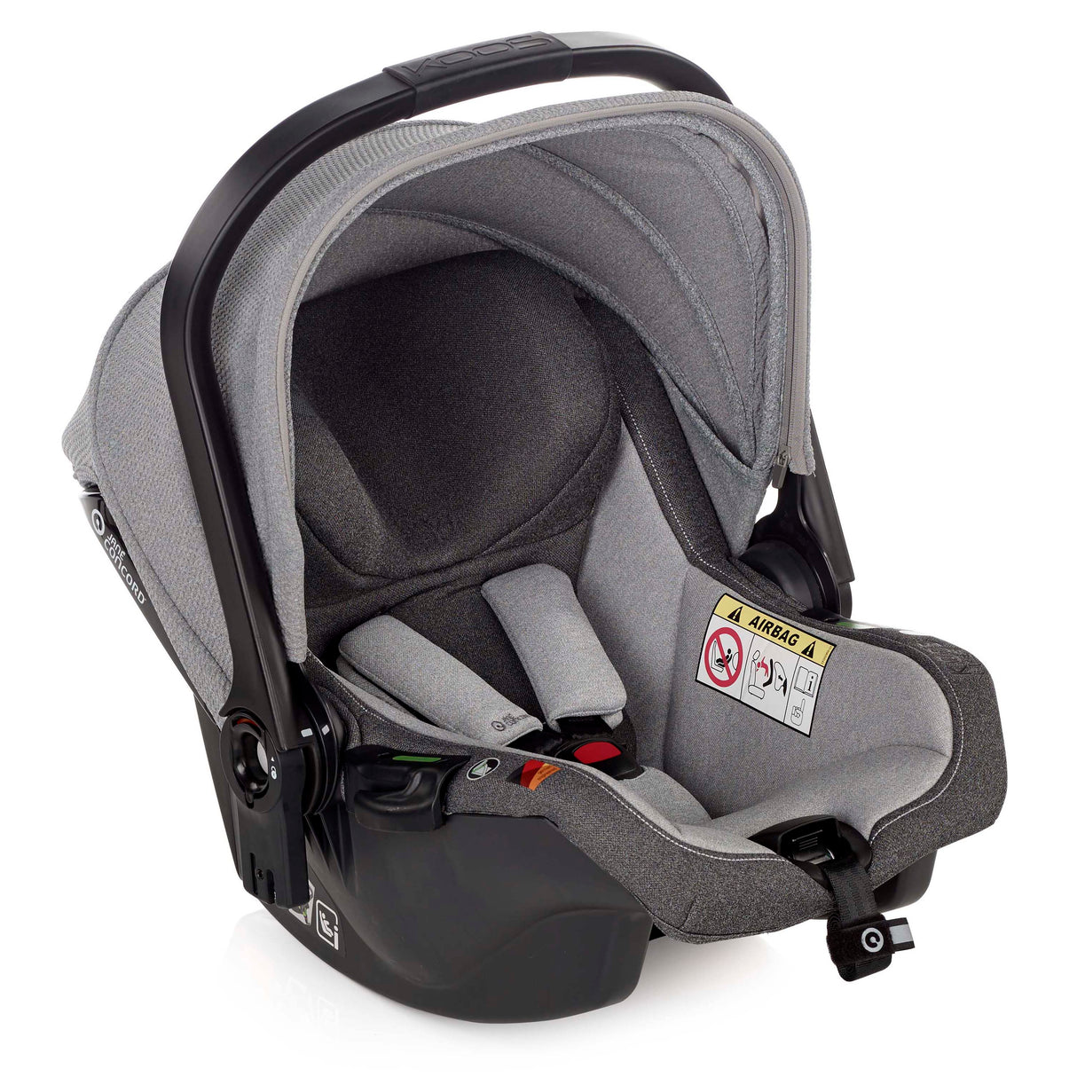 Jané Trider + Transporter Plus Carrycot, Black & Grey