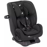 Black car seat with Joie logo on a white background