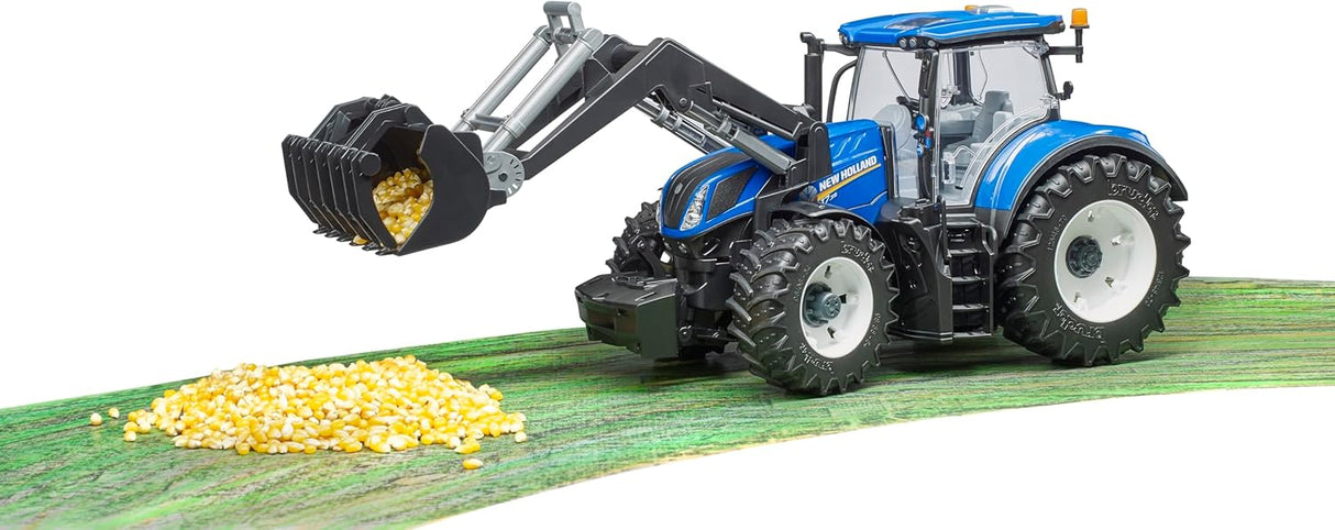 New Holland T7.315 With Frontloader, Scale 1:16