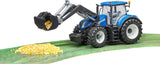 New Holland T7.315 With Frontloader, Scale 1:16