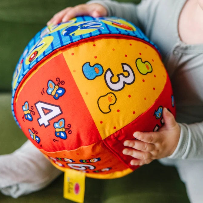 Melissa & Doug 2 in 1 Talking Ball Activity Toy