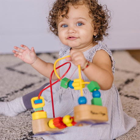 Melissa & Doug First Bead Maze Developmental Toy