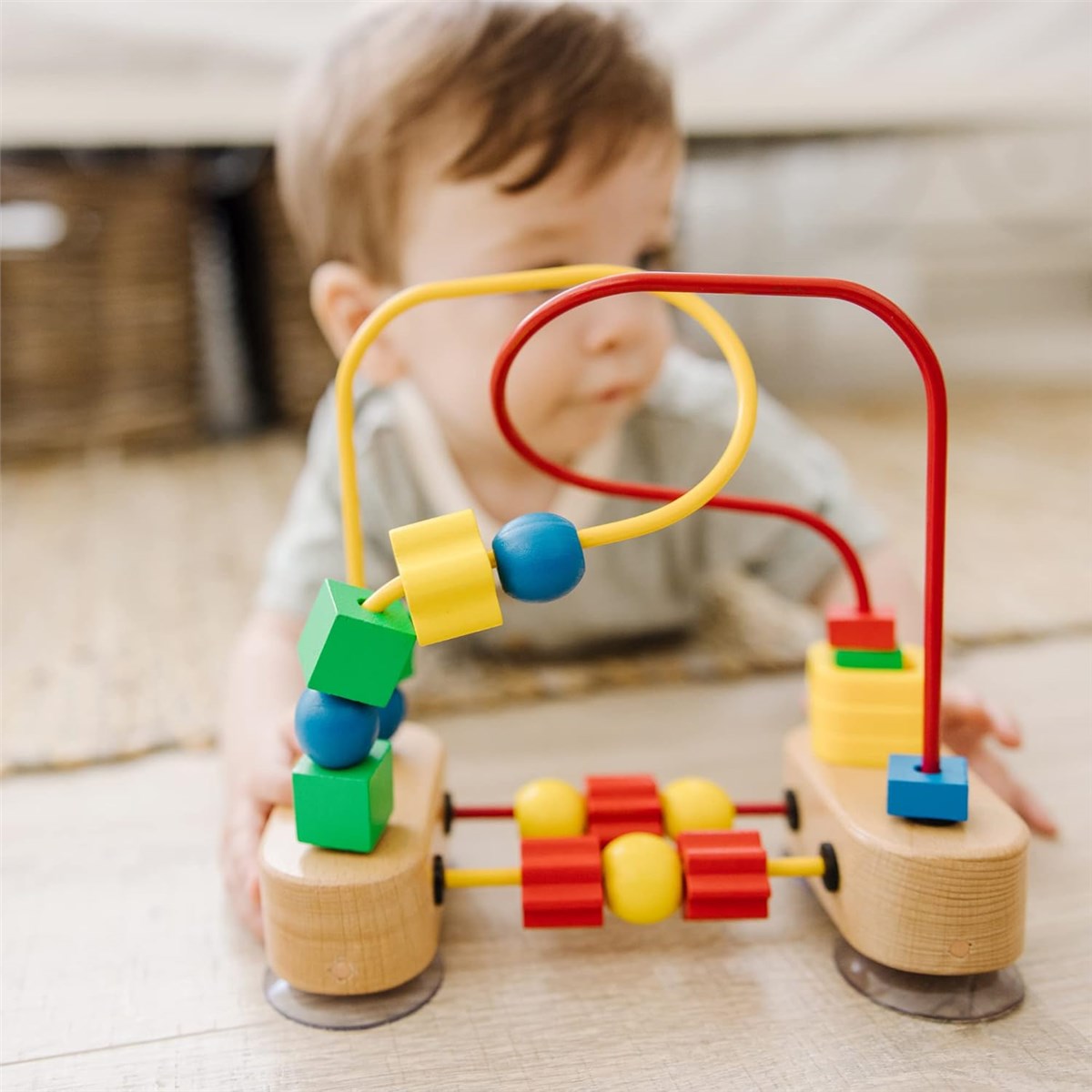 Melissa & Doug First Bead Maze Developmental Toy