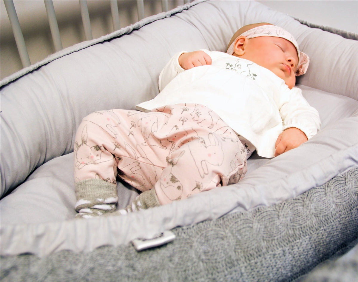 EKO Knitted Reversible Baby Cocoon