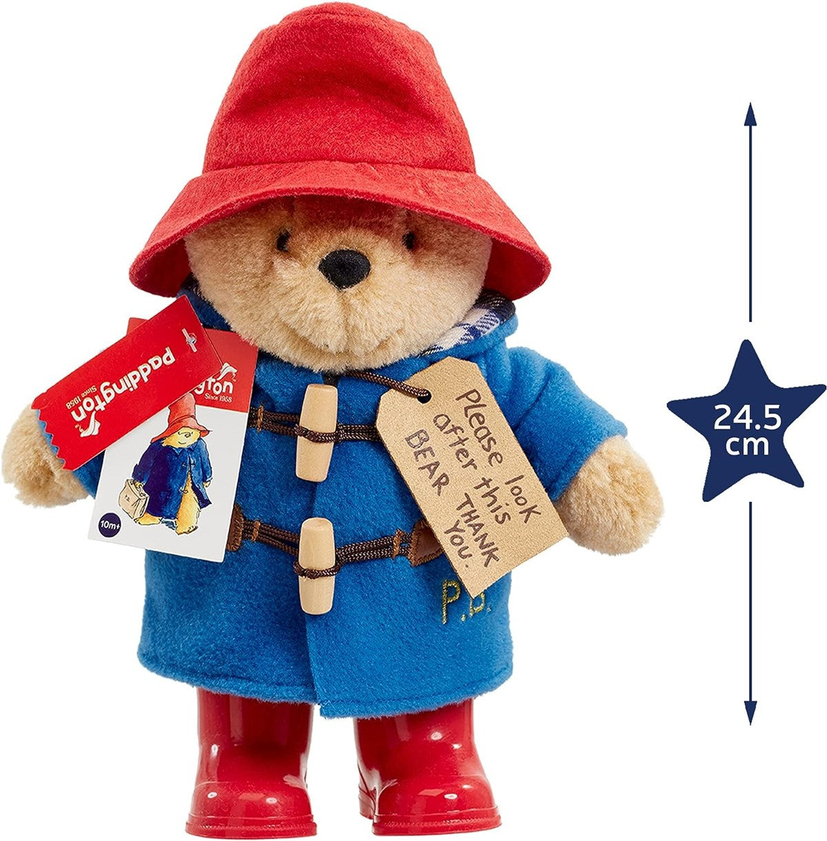 Rainbow Designs Classic Paddington Bear with Boots | Samuel