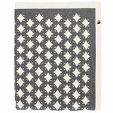 Noordi STAR Cotton Blanket, Grey/White
