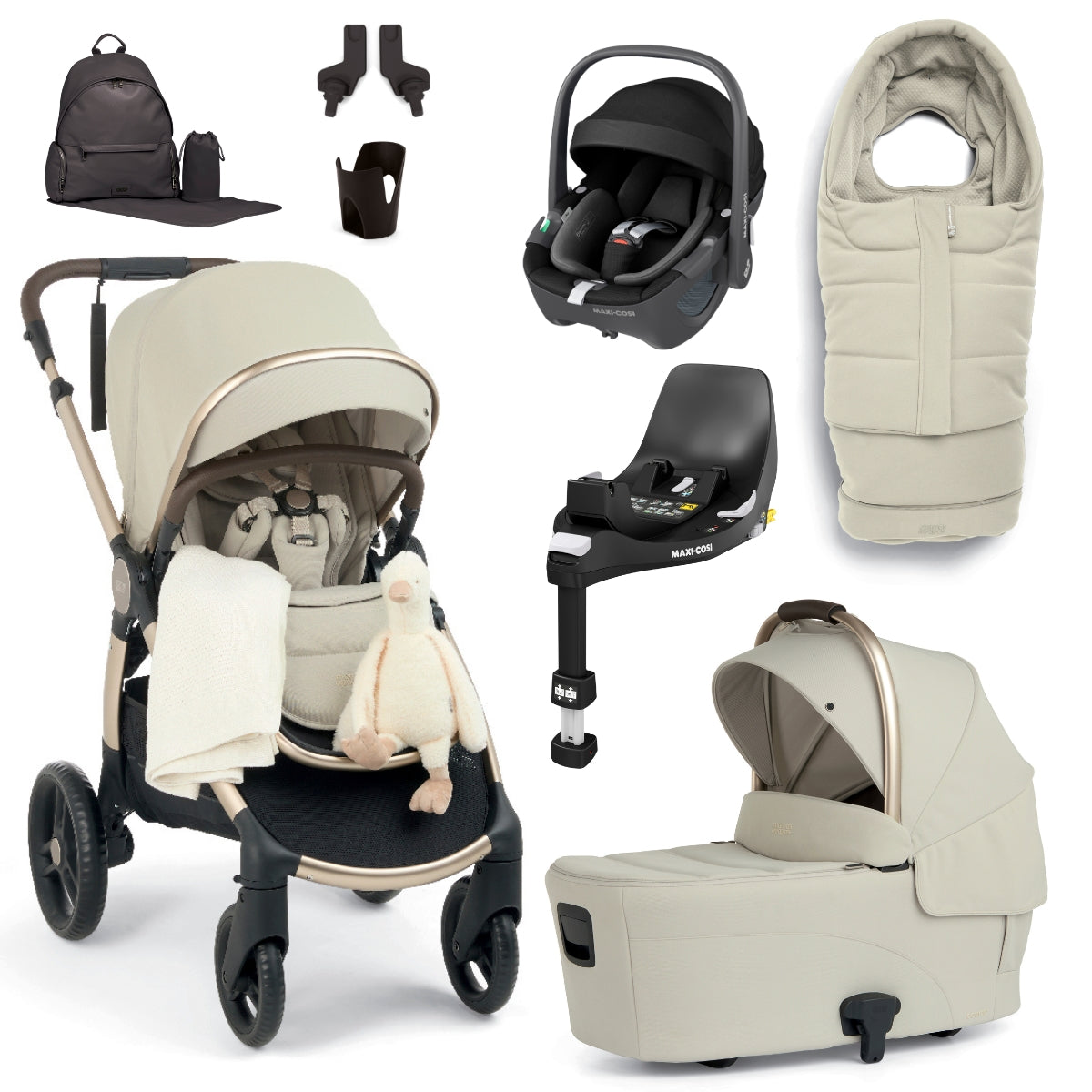 Mamas & Papas Ocarro² Travel System Bundle with Pebble 360