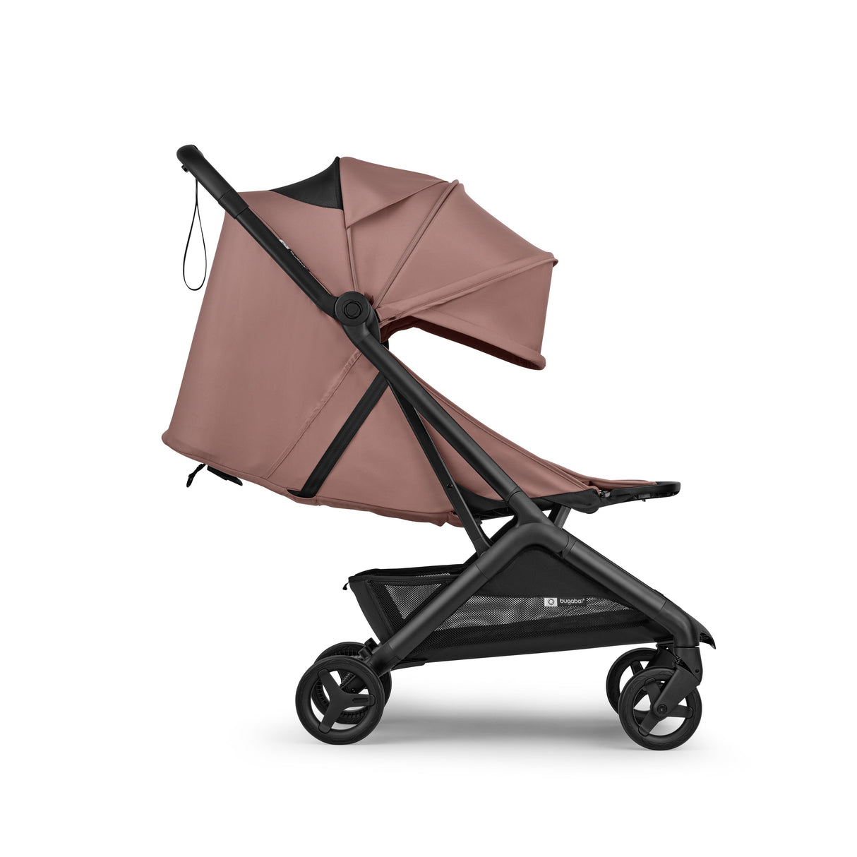 Bugaboo Butterfly 2 Compact Travel Stroller One-Second Fold, Dusty Pink