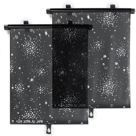Jané 2 Pack Roller Blinds Car Sunshade Curtains 50x36cm