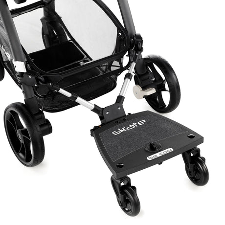 Be Cool Skate Universal Buggy Platform + Seat Unit – Seated or Standing Ride-On Board for Second Child