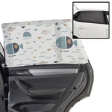 Universal Window Sock Car Shade for Baby – UVA/UVB 30+ Sun Protection & Insect Shield (2-Pack)