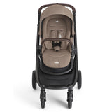 Joie Versatrax On-The-Go Encore 4 Piece Travel System Bundle With Rotating Car Seat, Cashew