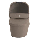 Joie Versatrax On-The-Go Encore 4 Piece Travel System Bundle With Rotating Car Seat, Cashew