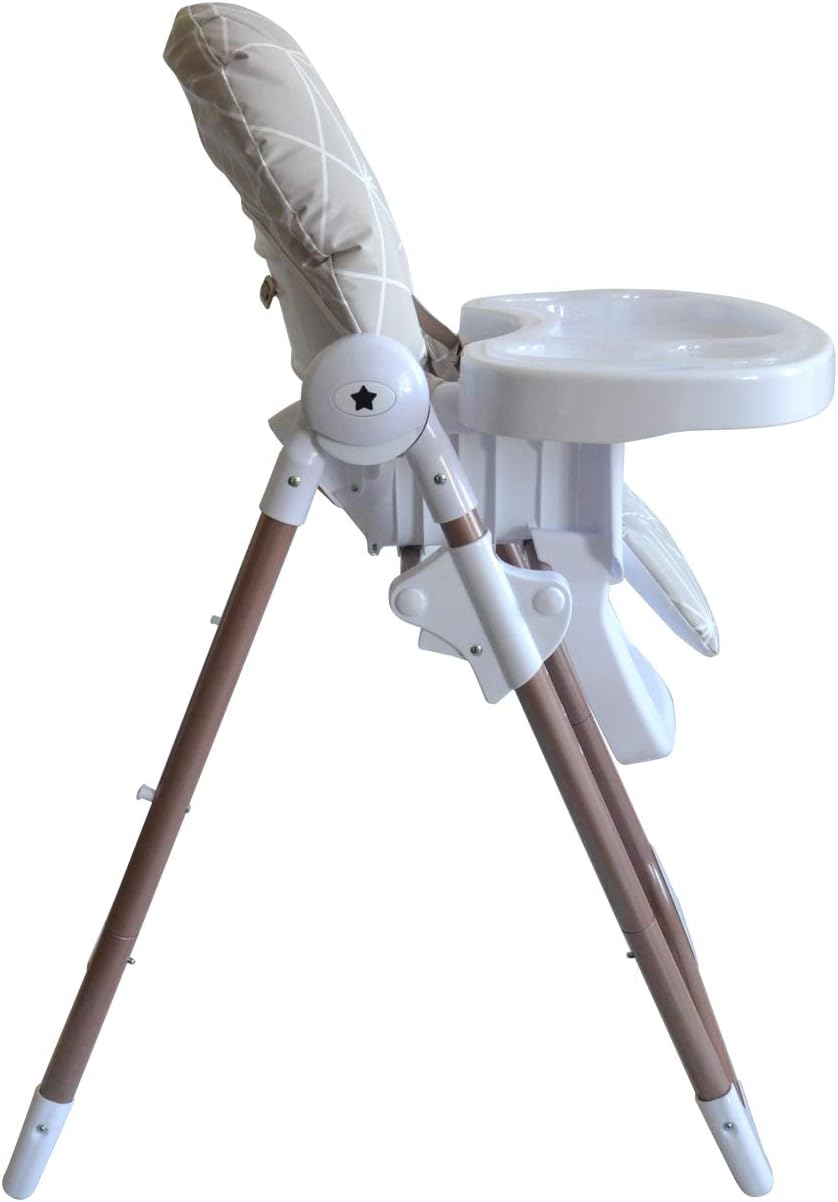 My Babiie Christina Milian AMPM Geometric Mocha Premium Highchair