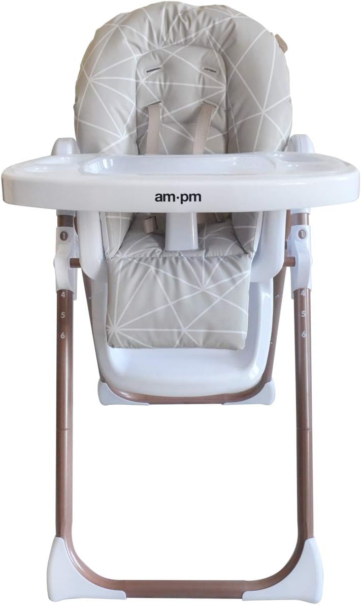 My Babiie Christina Milian AMPM Geometric Mocha Premium Highchair