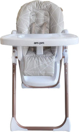My Babiie Christina Milian AMPM Geometric Mocha Premium Highchair