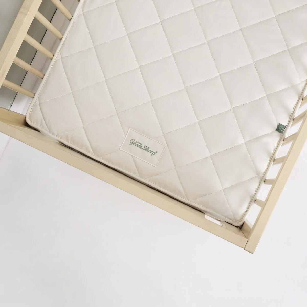 Little Green Sheep Twist Natural Cot Bed Mattress 140 x 70cm