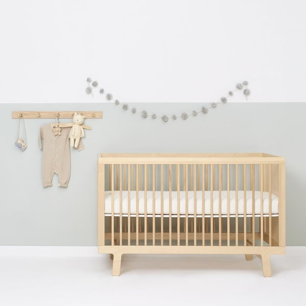 Little Green Sheep Organic Cot Bed Mattress 140 x 70 cm