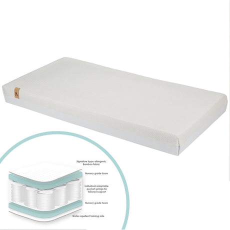 CuddleCo Signature Hypo-Allergenic Bamboo Pocket Sprung Mattress