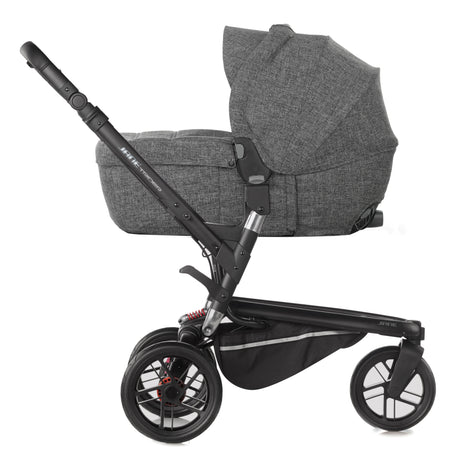 Jané Trider + Transporter Plus Carrycot, Cold Black