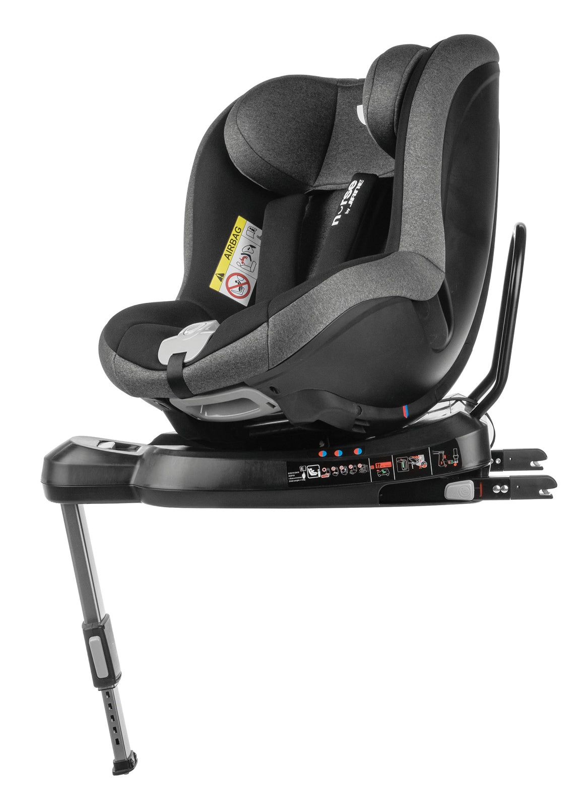 Nurse Swing 360 Swivel i-Size Car seat 40-105cm, 0-4 Years