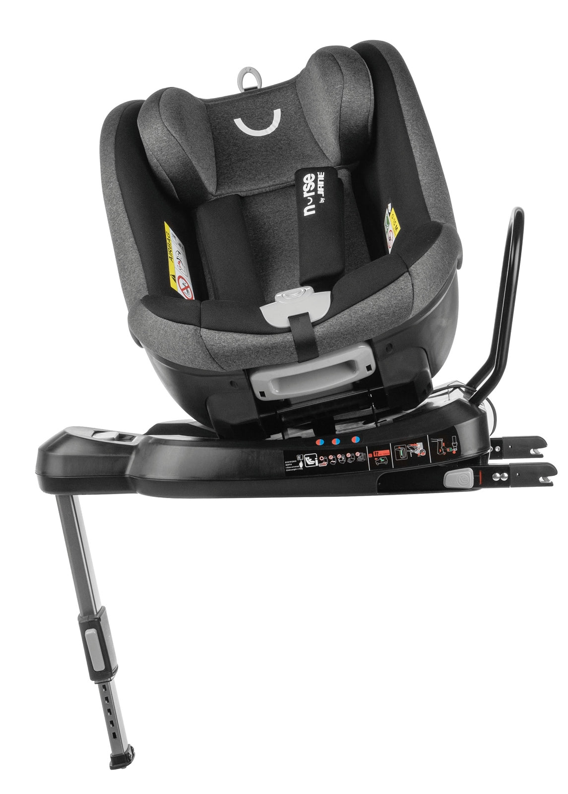 Nurse Swing 360 Swivel i-Size Car seat 40-105cm, 0-4 Years