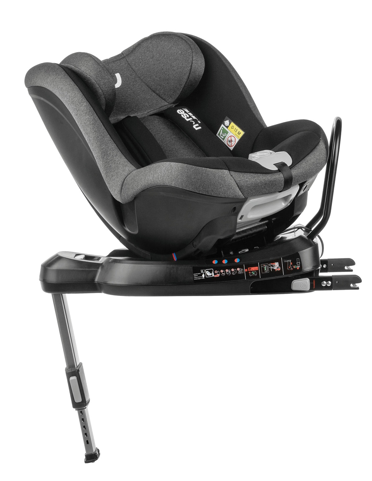 Nurse Swing 360 Swivel i-Size Car seat 40-105cm, 0-4 Years