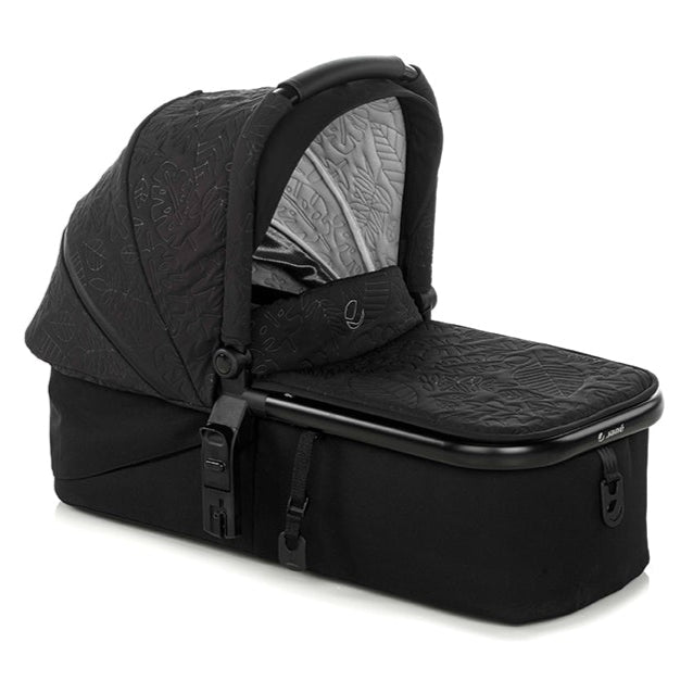 Jane Micro Pro Foldable Carrycot, Race Black