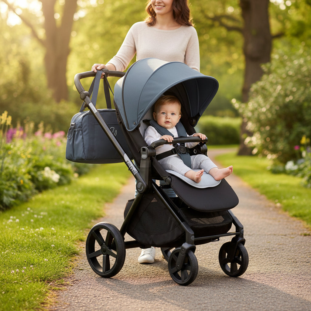 Jane Muum-4 Kombibaby 360 Lie-Flat Car Seat Travel System