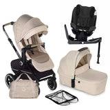 Jane Crosslight-3 Trio Fix with iKonic-2 Birth-4 Year Swivel Car Seat Bundle