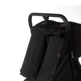 Twinside Twin Stroller + 2 Smart Carrycot, Coal