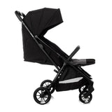 Twinside Twin Stroller + 2 Smart Carrycot, Coal